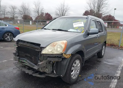 2006 Honda Cr-V Se из США, поврежденный, VIN SHSRD78986U401578
